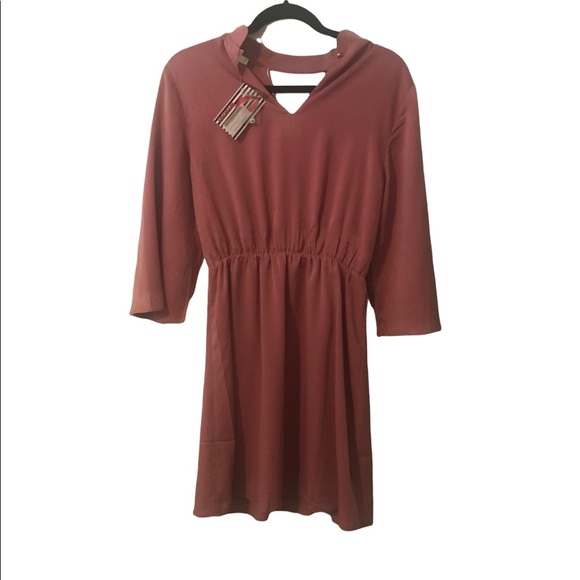 Everly, Very Soft 3/4 sleeve dress, Size S - Picture 4 of 5
